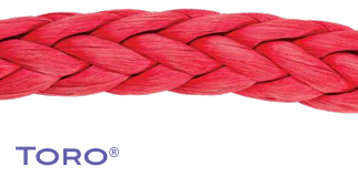 Toro - Nominell Diameter fra 3mm til 60mm - WLL Bruddlast fra 1.27 Tonn til 240 Tonn - Pris på forespørsel.