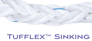 Tufflex Sinking - Nominell Diameter fra 8mm til 120mm - WLL Bruddlast fra 1.035 Tonn til 247 Tonn - Pris på forespørsel.