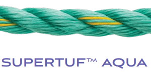 Supertuf Aqua - Nominell Diameter fra 10mm til 96mm - WLL Bruddlast fra 1.99 Tonn til 166 Tonn - Pris på forespørsel.