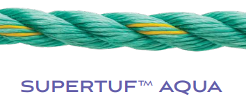 Supertuf Aqua - Nominell Diameter fra 10mm til 96mm - WLL Bruddlast fra 1.99 Tonn til 166 Tonn - Pris på forespørsel.